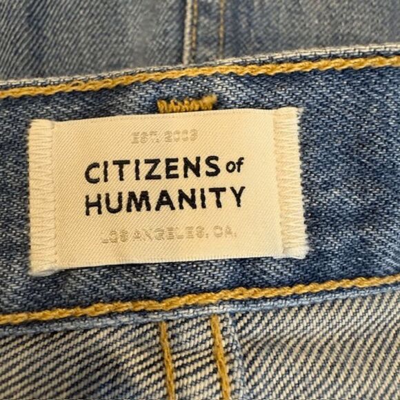 Citizens of Humanity Annabelle Vintage Relaxed Cuffed Shorts Organic Size 28 - Picture 7 of 13